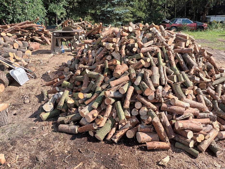 Suche Drewno kominkowe galeziówka tani transport