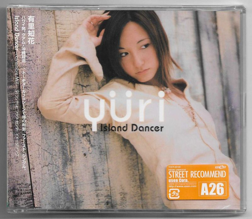 Yuri Chika - Island Dancer [CD Singiel] OBI JAPAN Nowa Folia