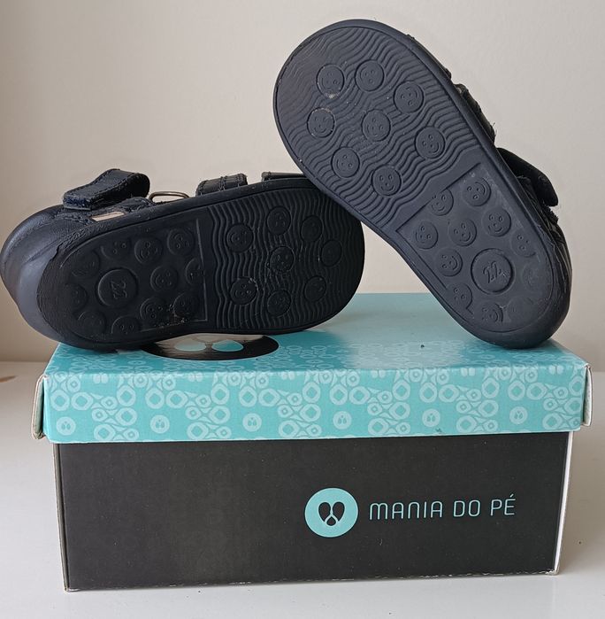 Sandália menina azul escuro 22