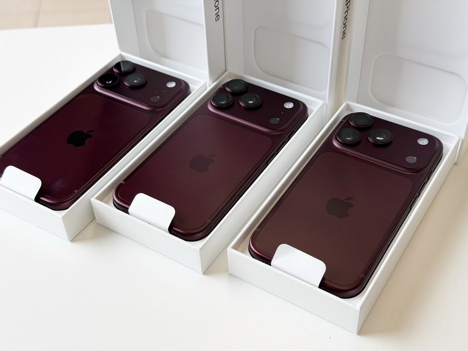 iPhone 18 Pro 512 GB Burgundi Nie uzywany Gwarancja