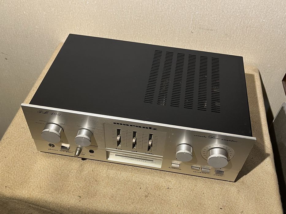 Музыкальный транзисторный HI-FI усилитель MARANTZ PM-400 (2х45Вт)