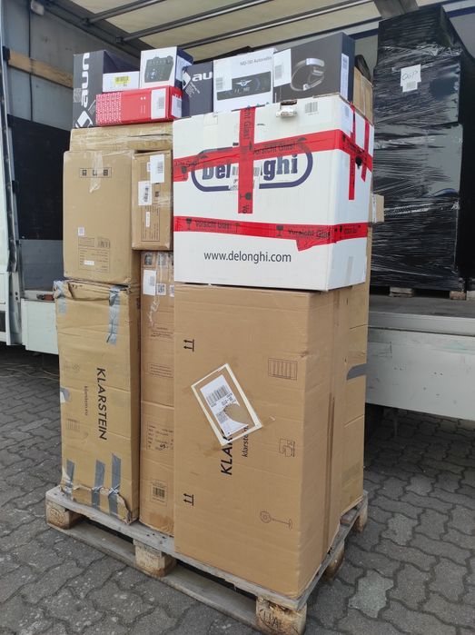 Palety Mix z Niemiec Agd/Audio/Rtv/Sport/Ogród