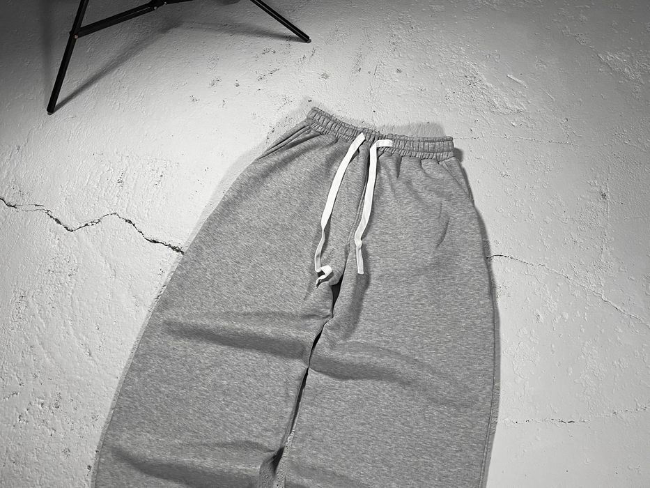 Широкі сірі штани спортивки BAGGY SWEATPANTS широкие штаны серые бегги