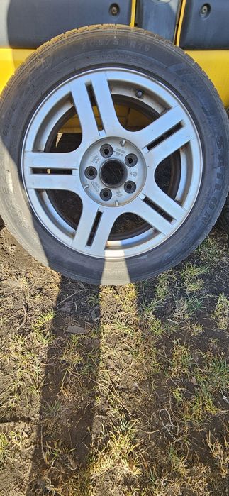 Alu Felgi koła opony 16"7J Audi VW Skoda 5x112 205×55 lato