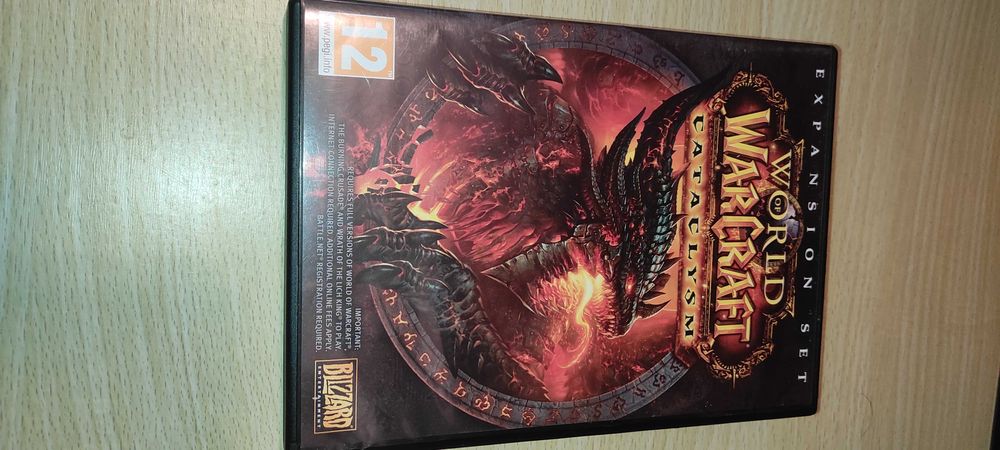 Диск гри World of Warcraft: Cataclysm (Wow)
