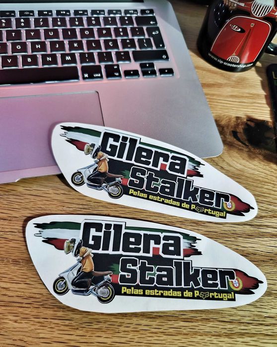 Autocolantes Laterais - Gilera Stalker 50cc (1996/2012)
