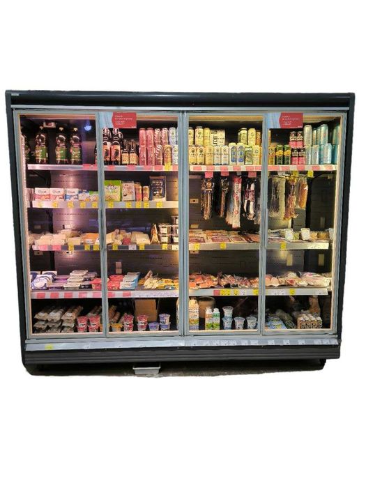 Холодильний регал «Linde» 2,5 м з агрегатом  (Німеччина) (+2° +6°)