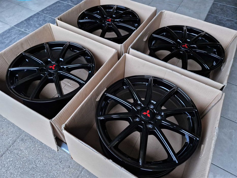 Alufelgi 17 5x114,3 MITSUBISHI ASX Eclipse Cross Lancer Czarne 708#