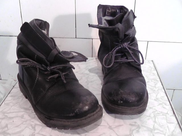 ботинки детские черные теплые 31