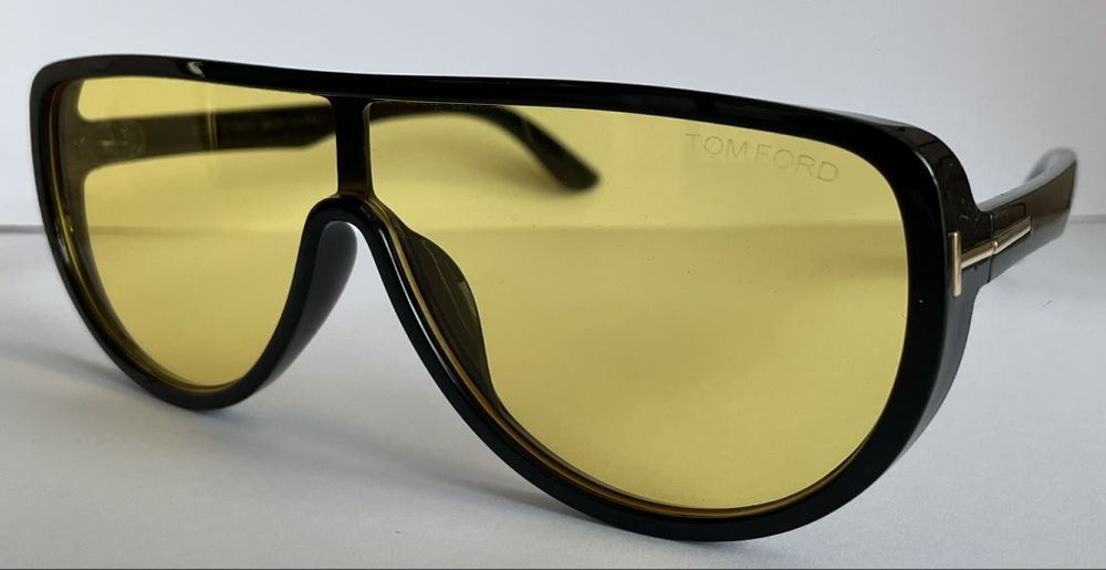 Okulary damskie Tom Ford żółte soczewki