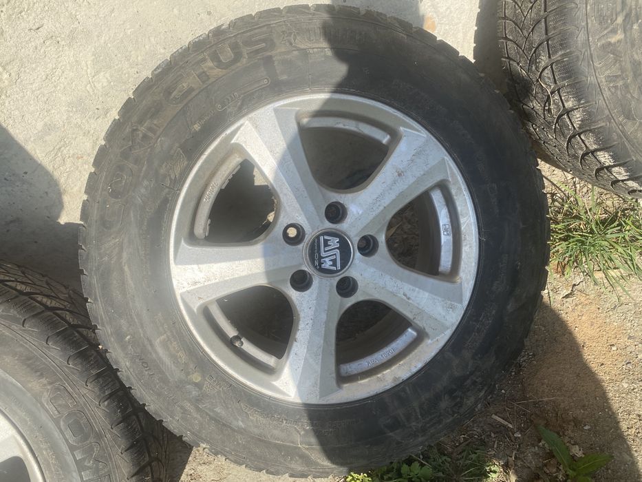 Титани з шинами диски колеса R 16 Mitsubishi Outlander xl 5* 114.3