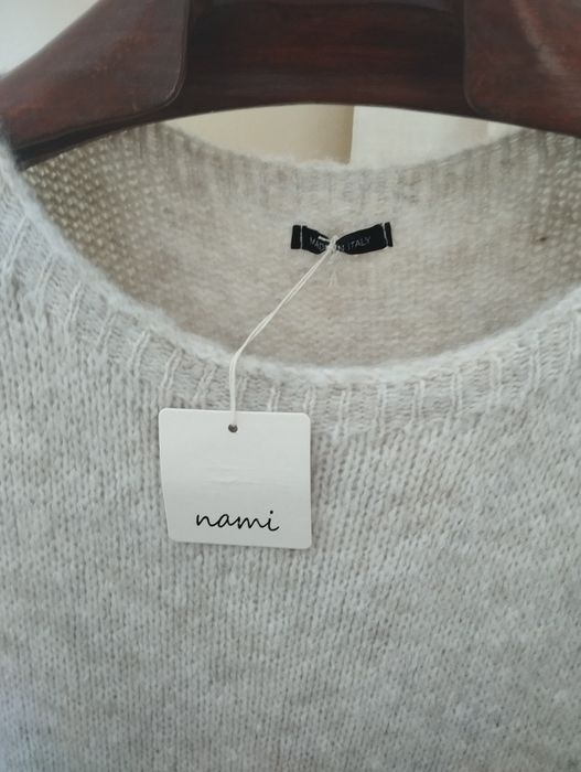 vestido em malha de senhora