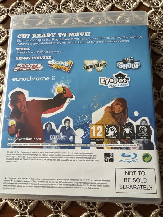 Ps 3 Starter Disc PlayStation Move
