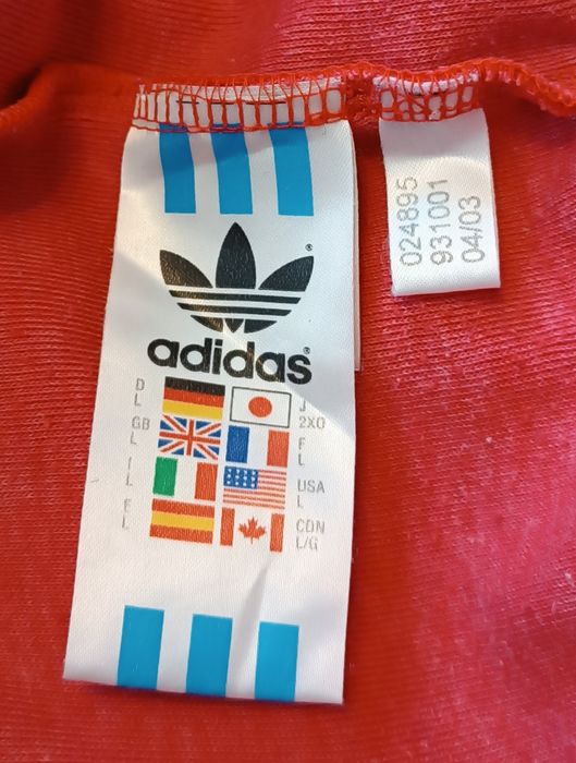 Bluza Adidas Vintage 90s Retro Oldschool r. L