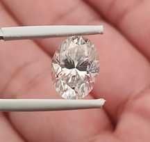 Diament Moissanit Owal 4x6mm 0.5CT VVS1-D ŚWIĄTECZNE PROMOCJE :)