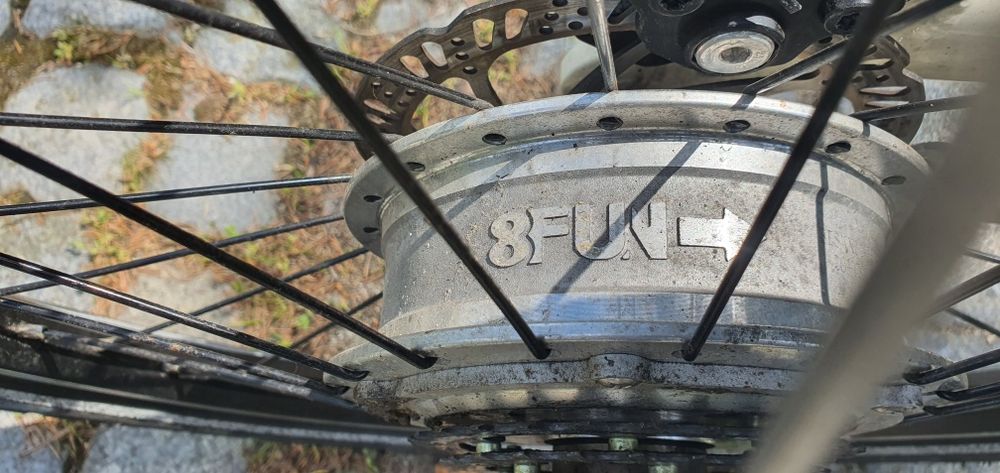 Rower elektryczny składany Leader Fox F