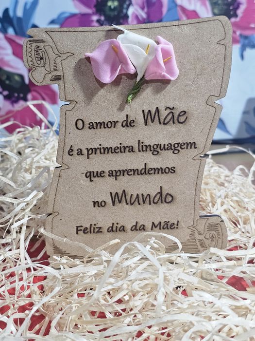 Prenda mdf personalizada dia da mãe