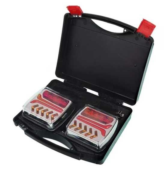 ZESTAW Świateł przyczepy bezprzewodowe, DYNAMICZNY KIERUNKOWSKAZ