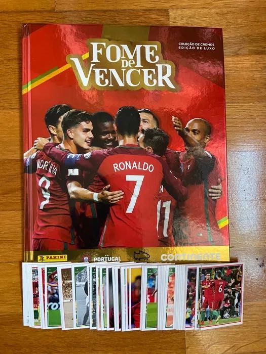 Cromos Fome de Vencer continente 2018