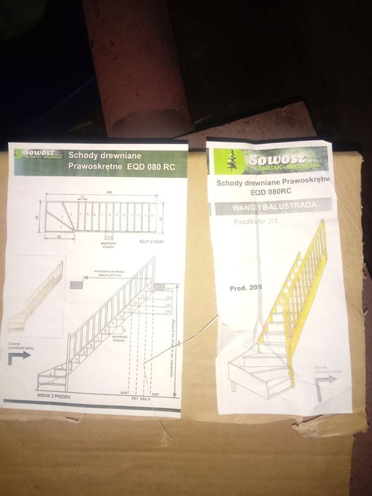 Witam sprzedam schody
