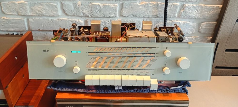 REZERWACJA Amplituner lampowy BRAUN RC 81 C chassis/ stan bardzo dobry! / vintage