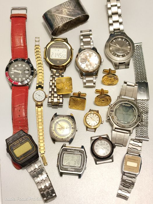 Часы СССР. Электроника. И современные