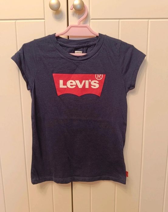 T-shirt dziewczęcy bluzka koszulka krótki rękaw Levi's 110