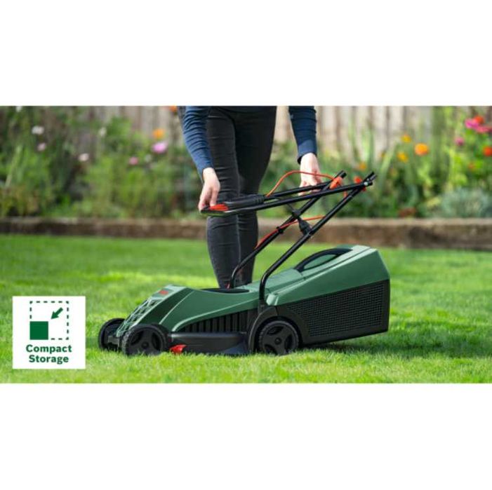 Газонокосарка Bosch Easy Rotak 32см  для дому 1200 вт потужність