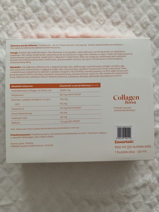 One Answer Blask i Antyoksydacja Collagen Boost