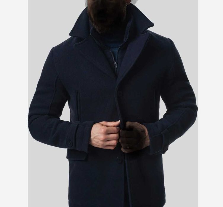 Kurtka zimowa firmy Recman granatowa