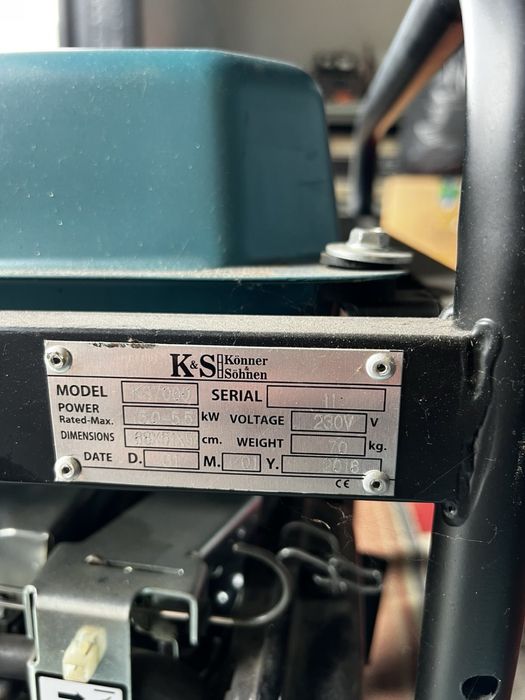 Генератор бензиновий Konner&Sohner 7000 5,5 kW