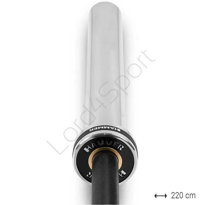 Gryf olimpijski HAMMER 220cm/50mm do 700 kg # Salon z ekspozycją