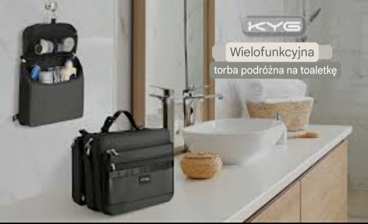 !! Kosmetyczka Podróżna Turystyczna KYG Super Jakość Okazja !!