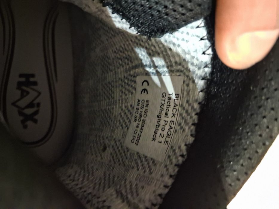 Botas militares Haix tactical 39