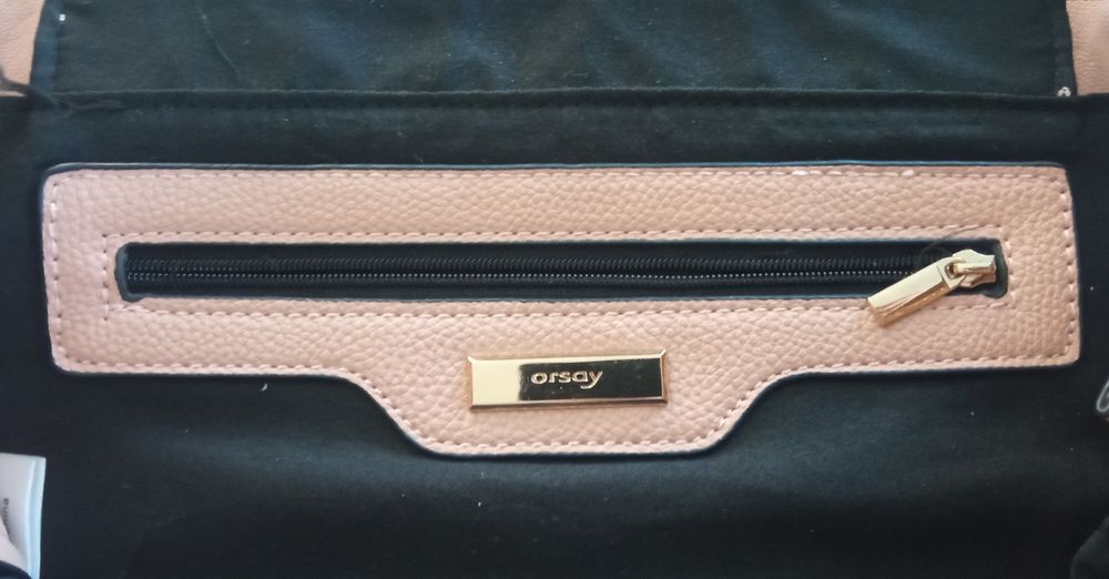 Jasnoróżowa torebka Orsay