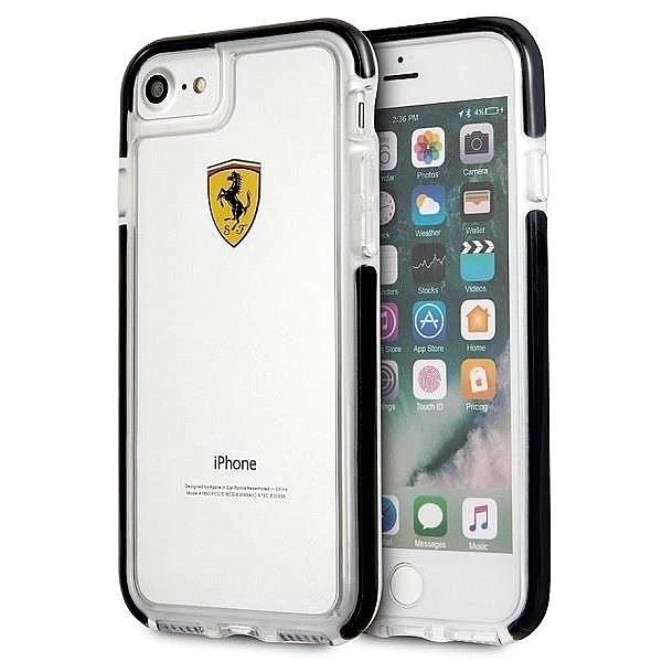 Etui Ferrari Shockproof na iPhone 7 / 8 / SE 2020 / SE 2022 - przezroc