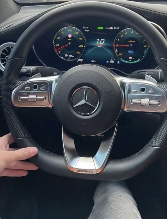 Aplicação volante, emblema AMG Mercedes