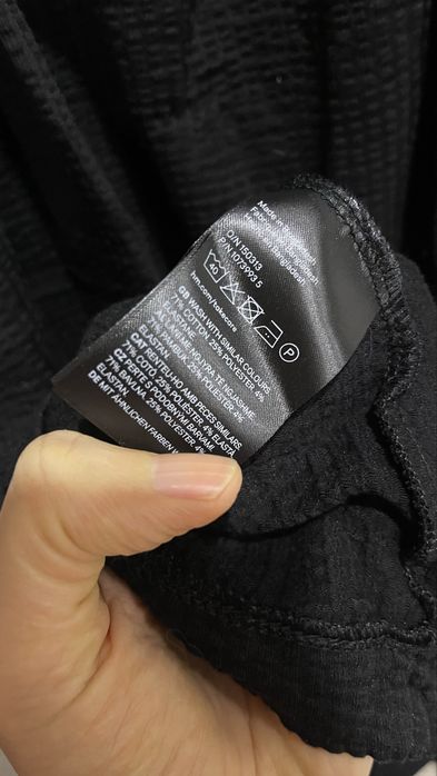 Чорна міді сукня, плаття hm М з відкритою спиною - на свято, заручини