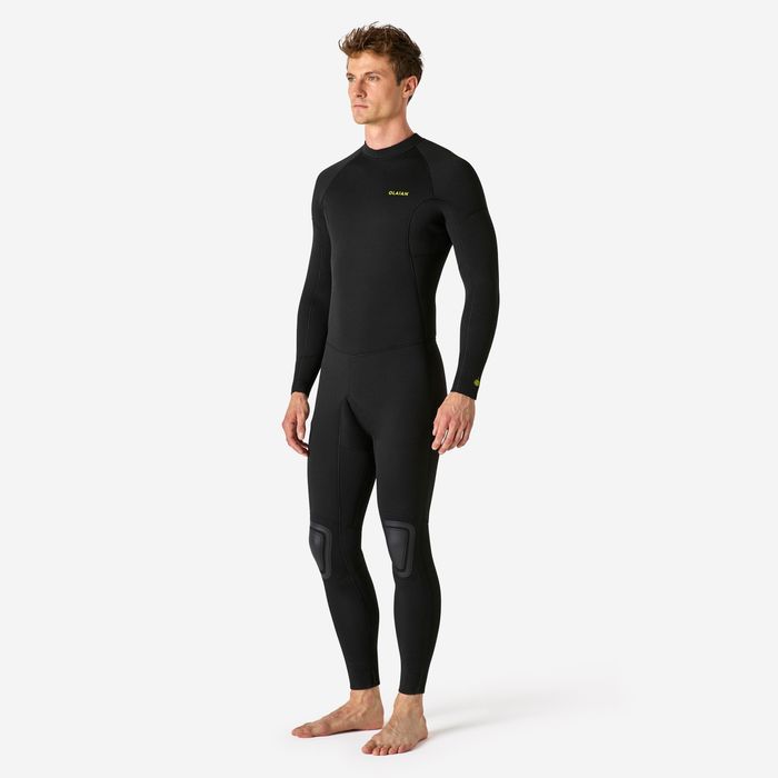 Fato de SURF Homem 100 Neoprene 4/3 mm homem preto