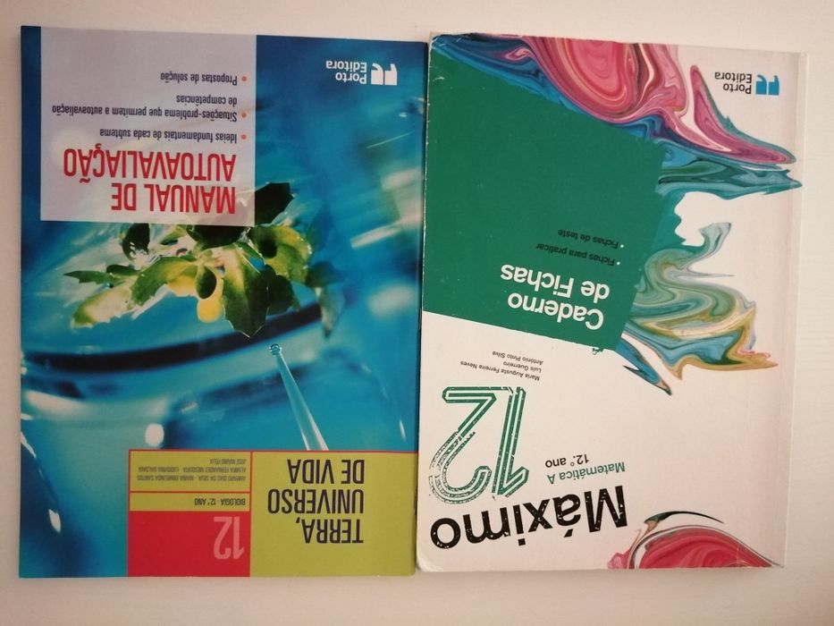 Cadernos de actividades 12.° ano