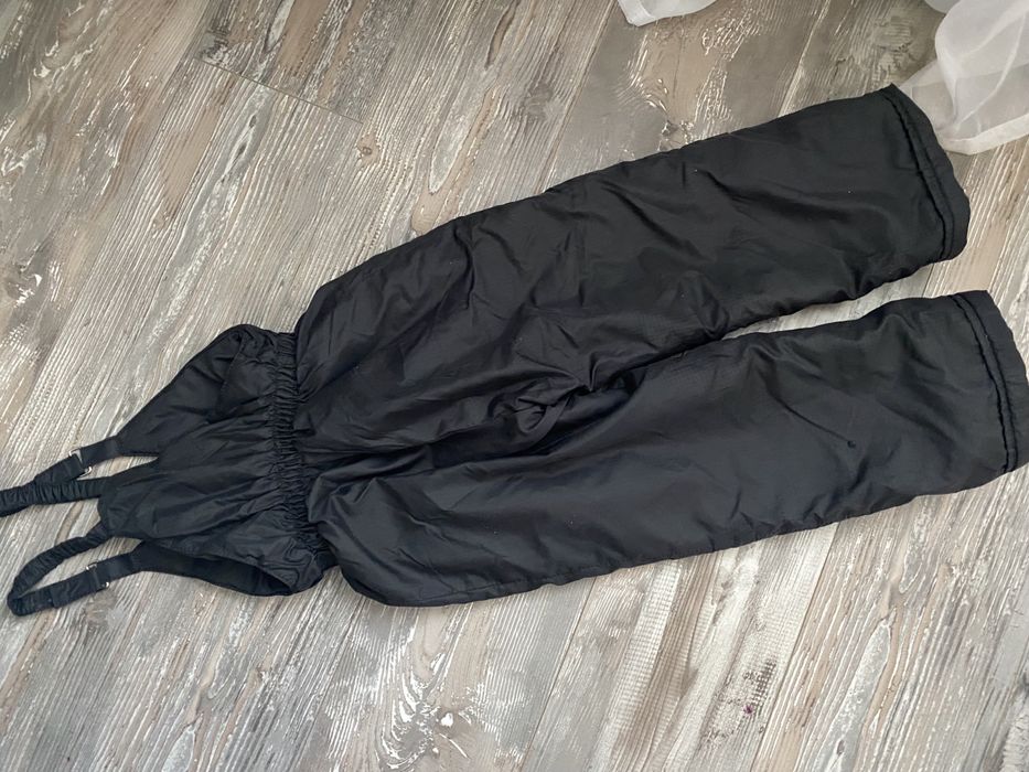 Штани півкомбінезон зимові теплі 110 розмір на 5-6р.