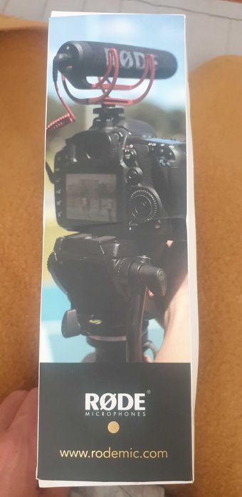 Microfone Rode - VIDEOMIC GO - Nunca utilizado
