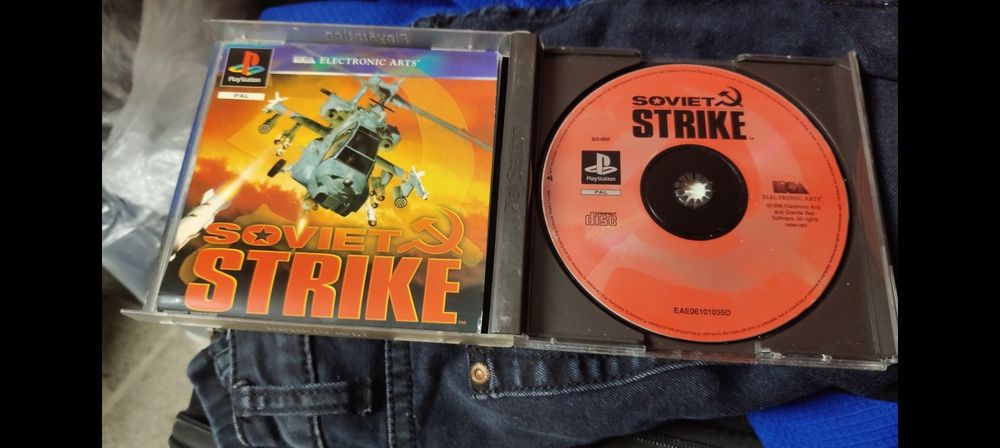 Gra Soviet Strike PlayStation 1 PS1