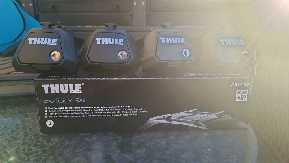 Stopy Thule Evo Raised Rail