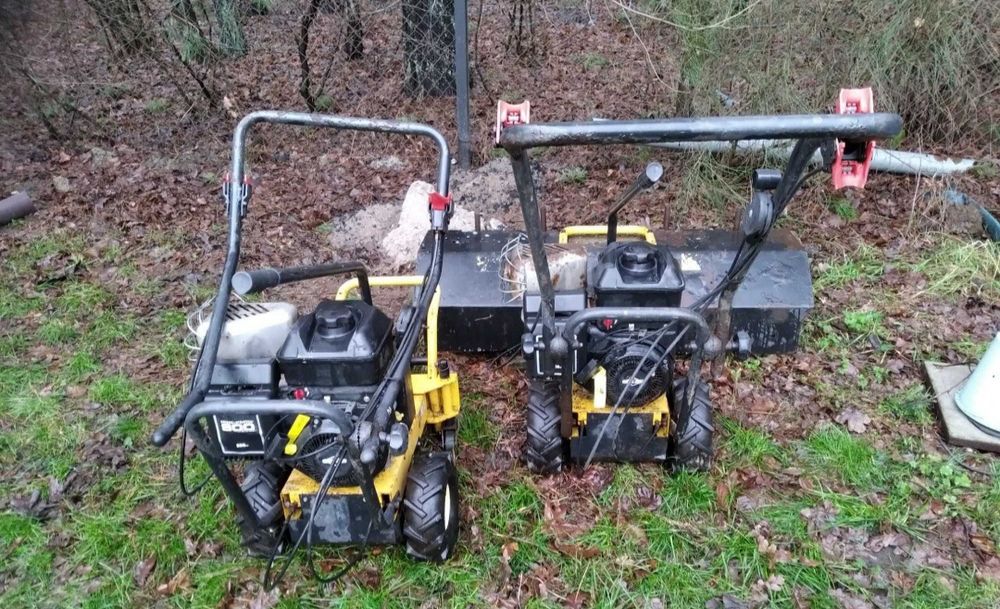 Zestaw zamiatarek marki Texas z silnikiem Briggs&Stratton