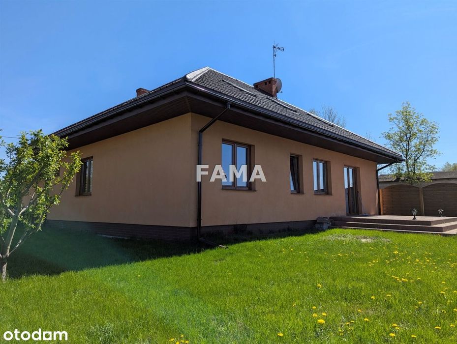 Dom wolnostojący 164 m2, działka 965 m2, Fabianki