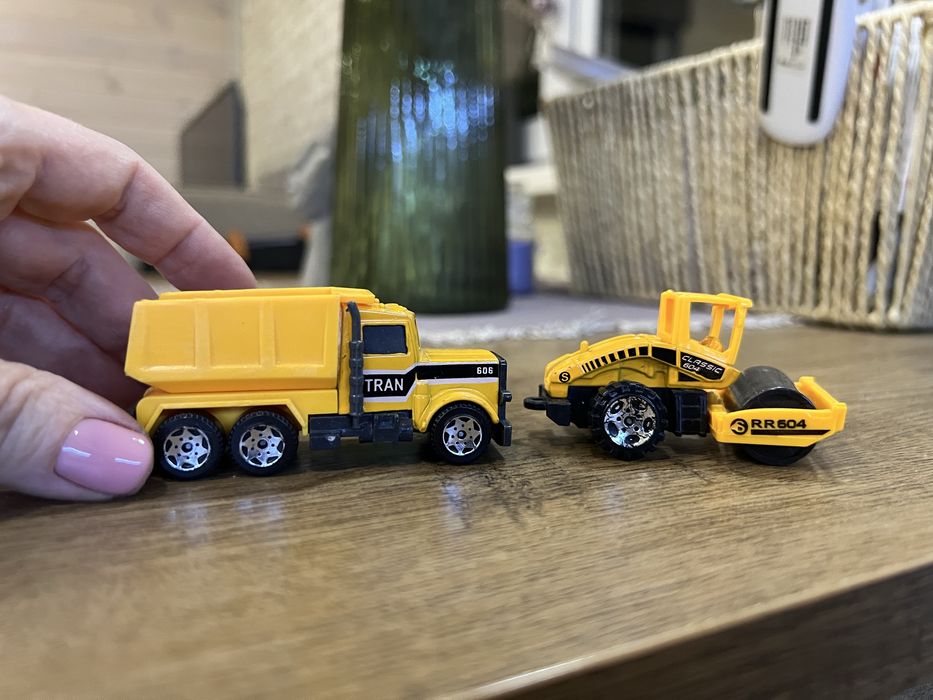 Машинки міні самосвал самоскид та каток