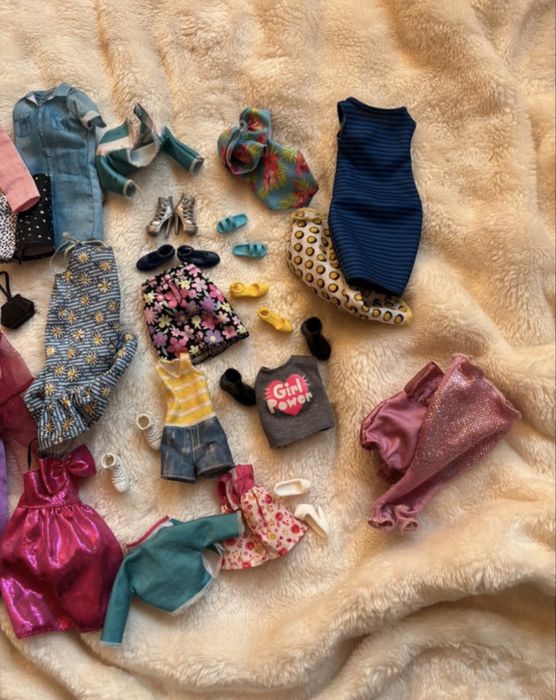 Zestaw ubranek dla lalki barbie