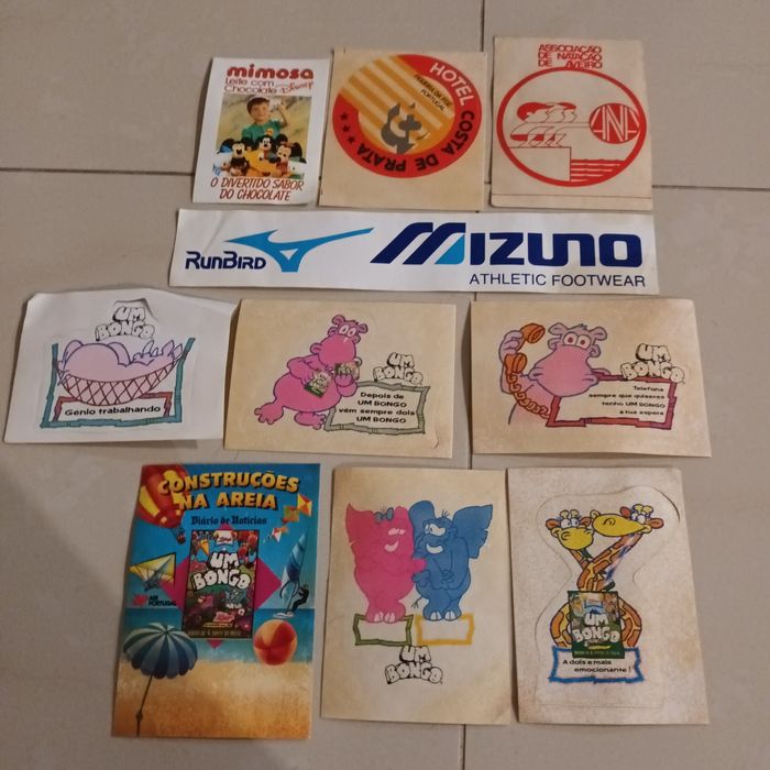 Cromos e autocolantes ver fotos preço meramente ilustrativo