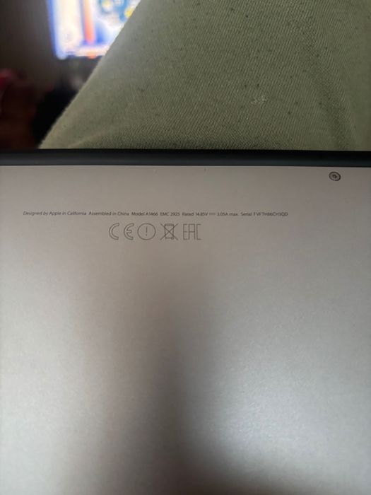 Laptop Apple A1466